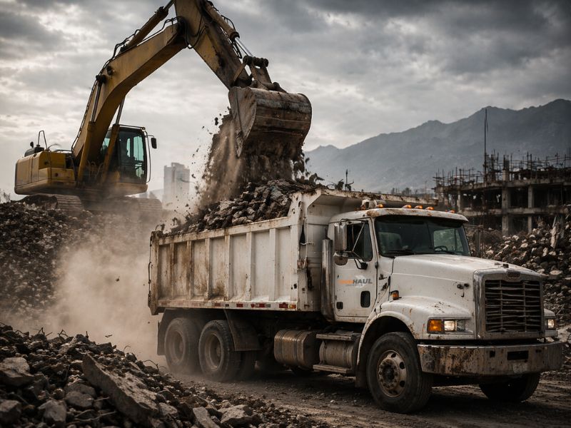 Retiro de escombro — IRONHAUL LOGISTICS Monterrey