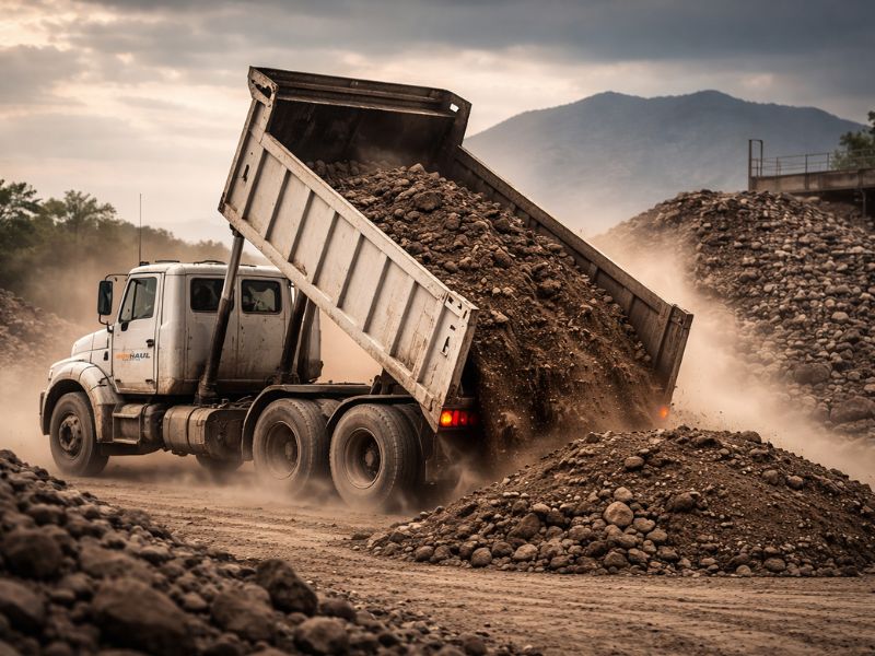 Camiones de volteo — IRONHAUL LOGISTICS Monterrey